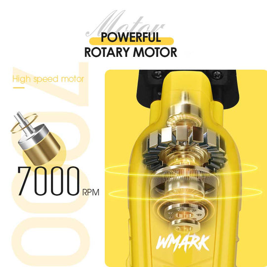 WMARK NG-339 Rechargeable Hair Trimmer - Professional Detailing Tool - Details