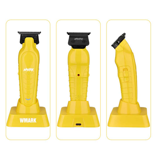 WMARK NG-339 Rechargeable Hair Trimmer - Professional Detailing Tool - 3 Angles