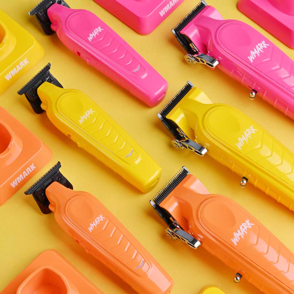 WMARK NG-339 Rechargeable Hair Trimmer - Professional Detailing Tool - Collection of Colours
