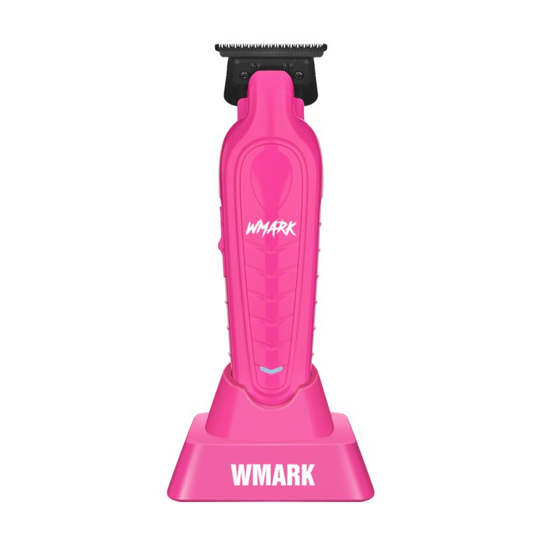 WMARK NG-339 Rechargeable Hair Trimmer - Professional Detailing Tool - Pink