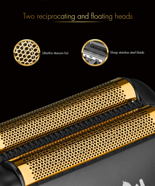 WMARK NG-938 Professional Barber Shaver – Black Gold