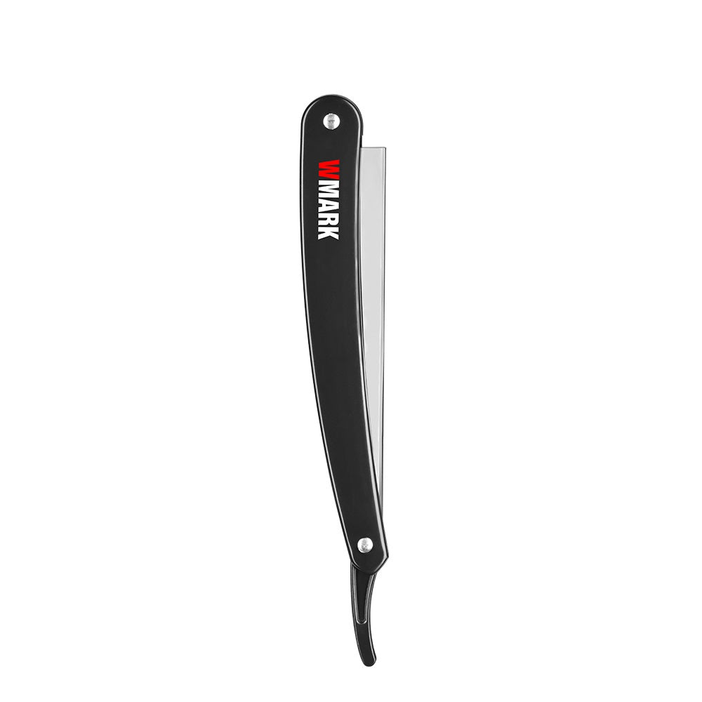 WMARK NG-HZ001 barber razor set with 10 blades, stainless steel and plastic construction