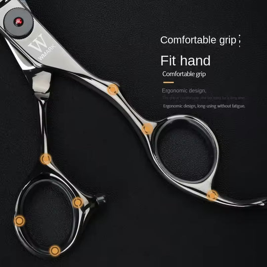 WMARK NG-PS002 Professional Hair Scissors Set – 6" Cutting & Thinning (9CR18 Steel)