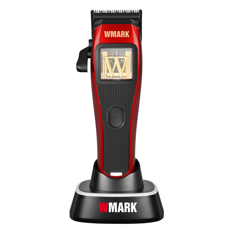WMARK NG-X1 Maglev Motor High-Speed Hair Clipper With Red Cover