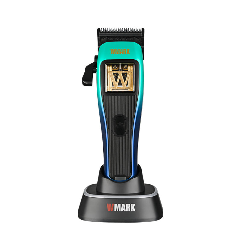 WMARK NG-X1 POLAR Professional Vector Motor Hair Clipper with DLC Taper Blade &amp; USB-C Charging