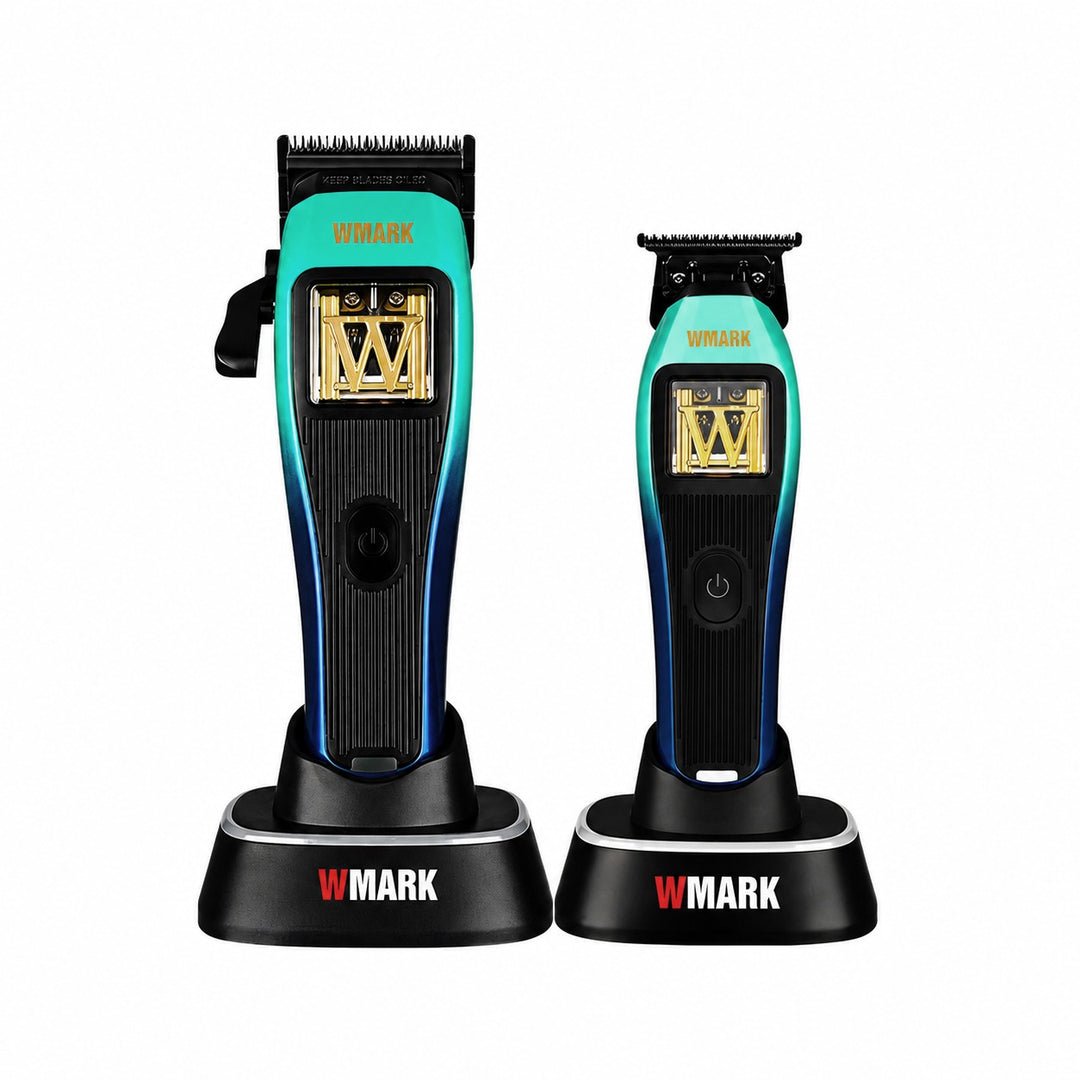 NG-X1 &amp; NG-XT1 Combo POLAR – WMARK’s High-Performance Clipper + Trimmer Duo for Pro Barbers