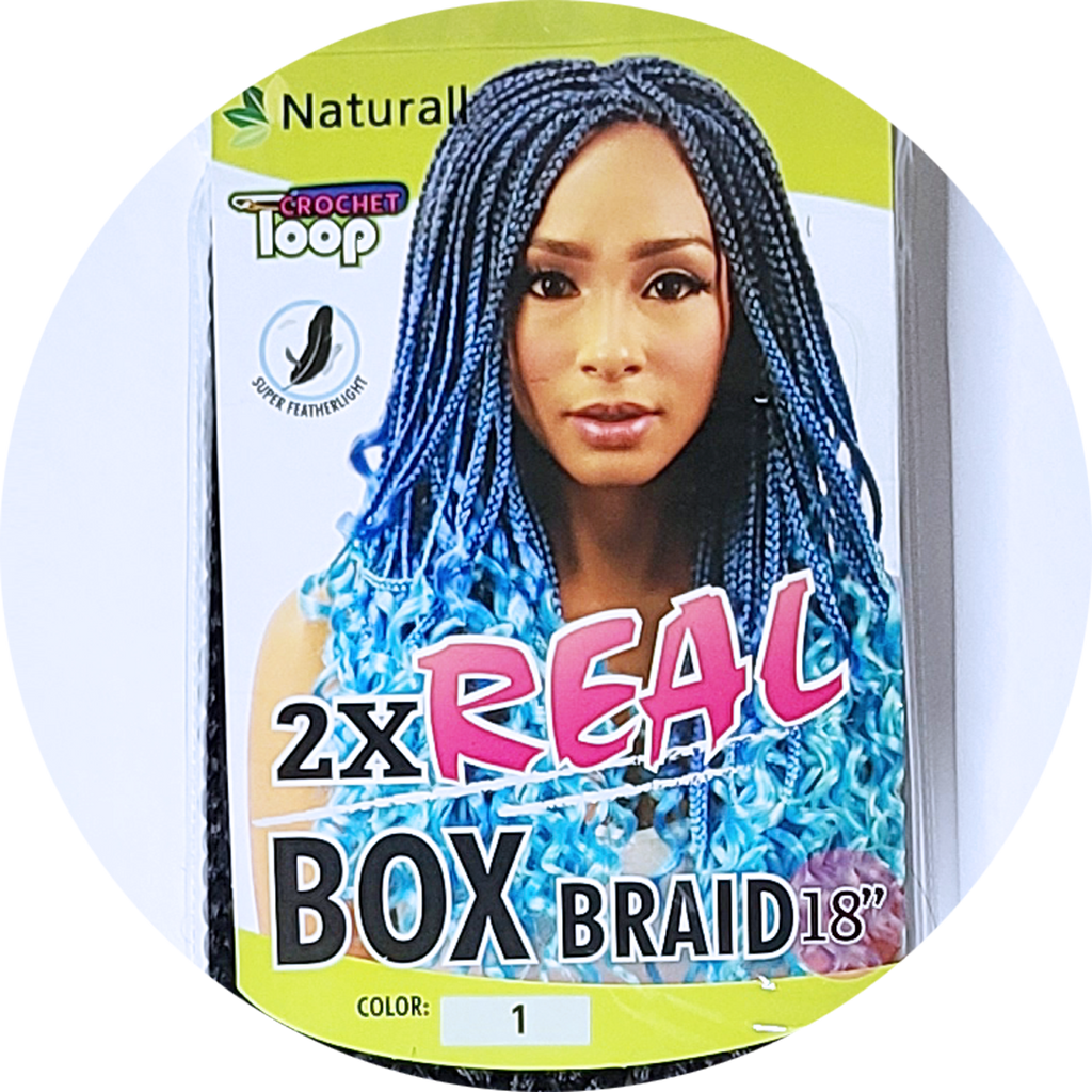 URBAN BEAUTY 4x SENEGAL BOX BRAID 16/18 braid (Loop)