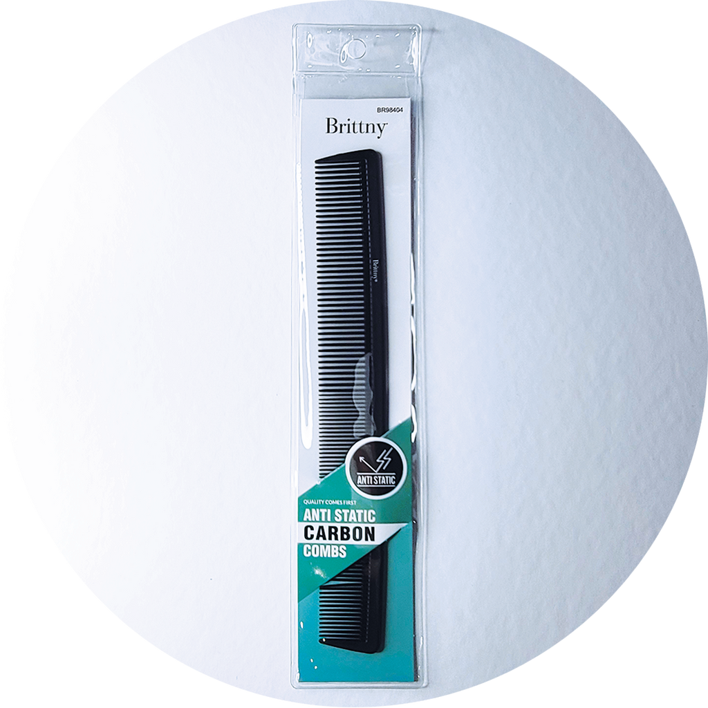 BRITTNY Anti Static Carbon Bone Cutting Comb BRITTNY Anti Static Carbon Bone Cutting Comb