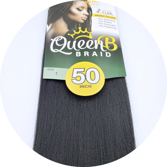 Urban Beauty Pre-Pulled Queen B Braiding Hair 50" #1