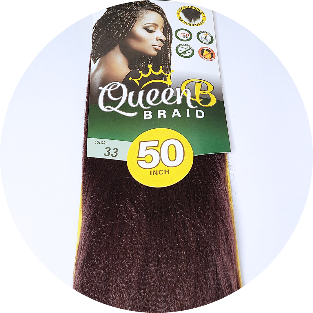 Urban Beauty Pre-Pulled Queen B Braiding Hair 50" #33
