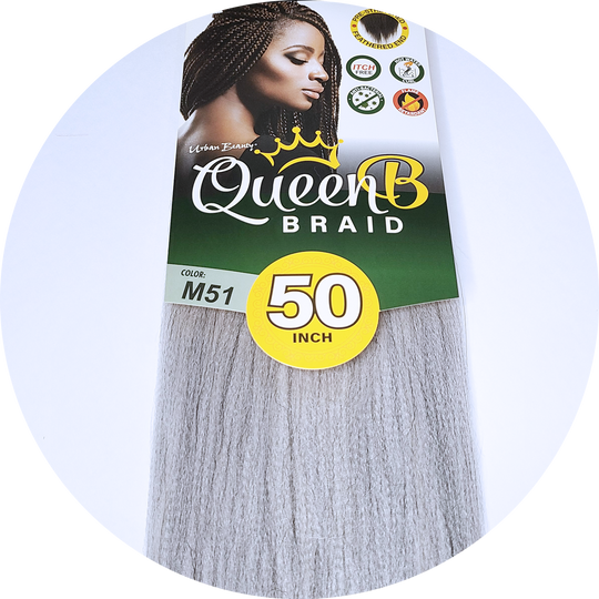 Urban Beauty Pre-Pulled Queen B Braiding Hair 50" #M51