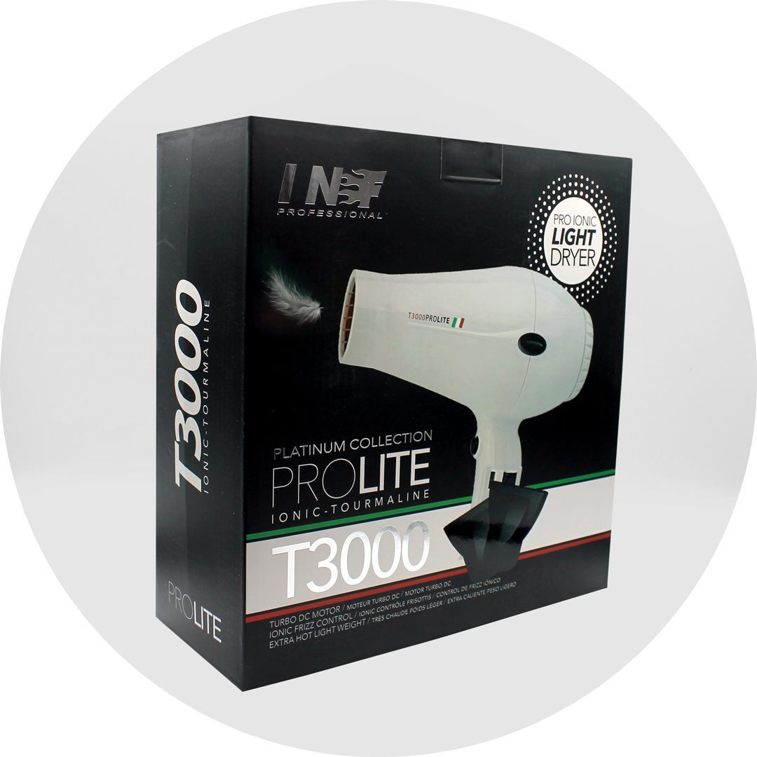 INF T3000 Pro Turbo Lightweight Dryer